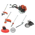 Kibani 6-In-1 Multitool - 52 cc - 1.9 PK 2-takt Benzine Moto