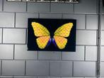 Mike Blackarts - Butterfly with diamonds plexiglass artwork, Antiquités & Art, Art | Peinture | Moderne