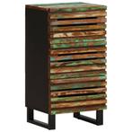 vidaXL Dressoir 40x34x75 cm massief acaciahout, Verzenden, Nieuw