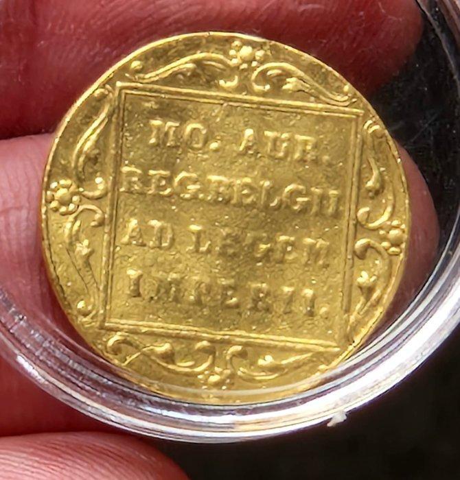 Nederland. Willem II. Gouden Dukaat 1841 / muntmeesterteken, Postzegels en Munten, Munten | Nederland