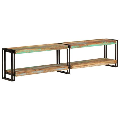 vidaXL Tv-meubel 180x30x40 cm massief gerecycled hout, Maison & Meubles, Armoires | Mobilier de télévision, Envoi