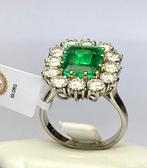 pala diamond - Ring Witgoud Smaragd - Diamant