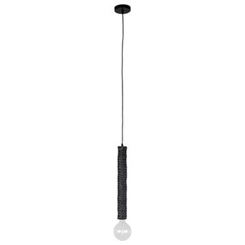 Tweedekans | Dutchbone Tan Hanglamp Zwart - 230 V -, Ophalen of Verzenden