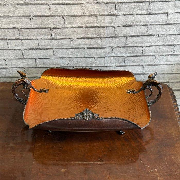 Fruitschaal - Koper - Koperen kom, Antiek en Kunst, Curiosa en Brocante