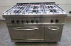 Gasfornuis met 6 branders en oven voor export, B120 x D90 x, Elektronische apparatuur, Fornuizen, Nieuw