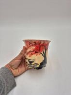 Met de hand getekende bonsai-pot - verzamelstuk - Hoogte