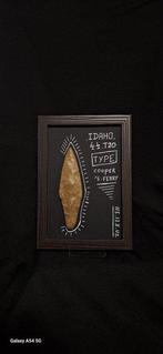 Neolithisch Vuursteen dolk, mes, lanspunt voor gevechten uit, Antiek en Kunst