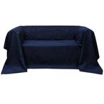 vidaXL Bankhoes microsuede marineblauw 210 x 280 cm, Verzenden, Nieuw