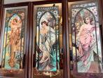 Alphonse Mucha (après) - Miroir mural (4)- Série complète «