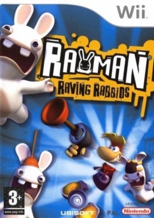 Rayman Raving Rabbids (Wii Games), Consoles de jeu & Jeux vidéo, Jeux | Nintendo Wii, Enlèvement ou Envoi