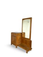 Wandtafel - Messing, Glas, Kersenhout