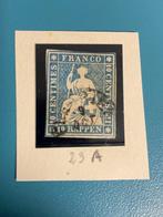 Suisse 1854/1860 - Collection des Helvetia assises (14, Postzegels en Munten, Gestempeld