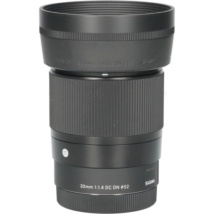 Sigma 30mm f/1.4 DC DN Contemporary Sony E CM4684, Audio, Tv en Foto, Foto | Lenzen en Objectieven, Overige typen, Gebruikt, Ophalen of Verzenden
