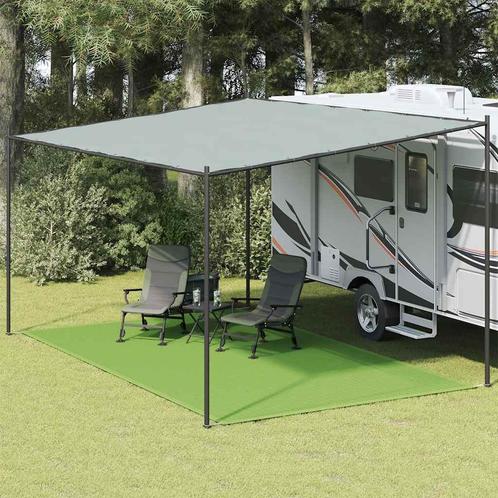 vidaXL Tenttapijt 300x600 cm HDPE lichtgroen, Caravans en Kamperen, Tentaccessoires, Nieuw, Verzenden