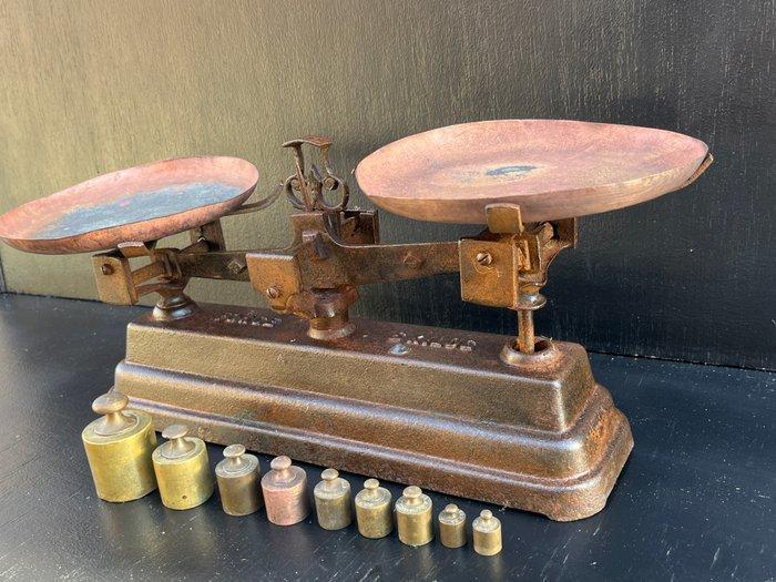 Ponterstok (2) - Metaal, Hout, Messing, Antiek en Kunst, Antiek | Wandborden en Tegels