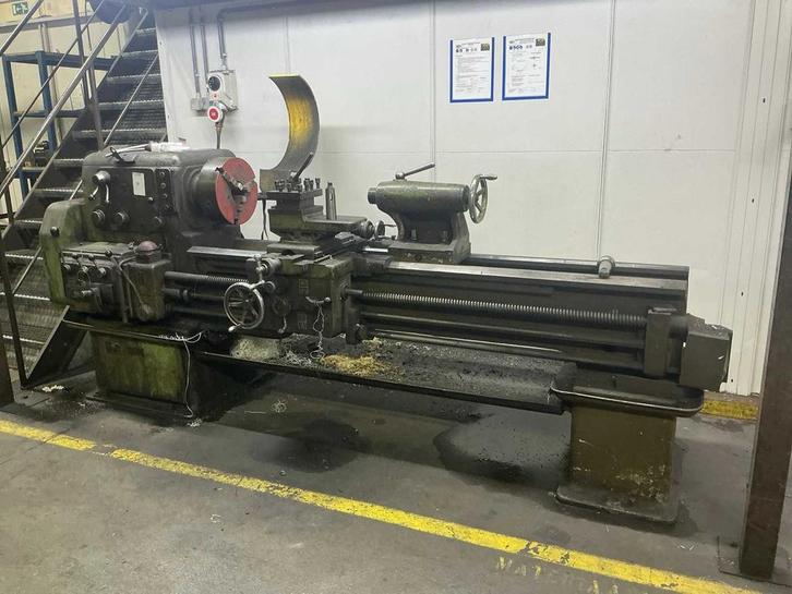 Online veiling - 1969 TARNOW TUJ48P x1500 Draaibank, Articles professionnels, Machines & Construction | Travail du métal, Enlèvement