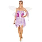 2dekans | Tectake - Fortryllende Fe kostuum - Maat XL - Roze, Ophalen of Verzenden, Nieuw