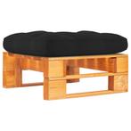 vidaXL Tuinhocker pallet honingbruin geïmpregneerd, Tuin en Terras, Tuinsets en Loungesets, Verzenden, Nieuw