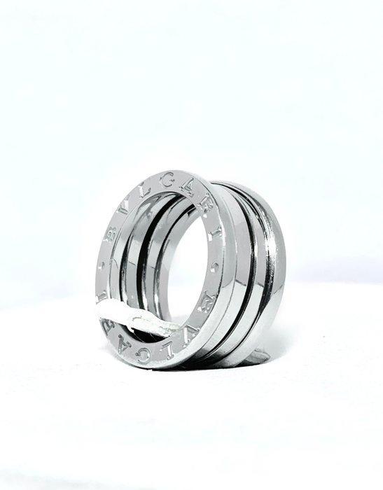 Bvlgari - Ring - 18 karaat Witgoud - B zero ring Bulgari, Bijoux, Sacs & Beauté, Bagues