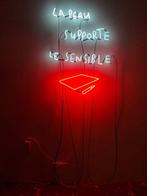 Sylvain BARBEROT - la peau supporte le sensible, Antiek en Kunst, Kunst | Schilderijen | Modern