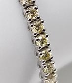 Zonder minimumprijs - Armband - 14 karaat Witgoud - 1.64ct., Handtassen en Accessoires, Armbanden, Nieuw
