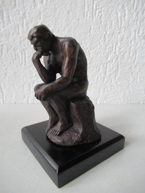 Naar Rodin - sculptuur, De denker naar een werk van Rodin -, Antiek en Kunst, Curiosa en Brocante