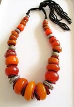 Hars, Metaal, Laine - Halsketting - Berberse Marokko, Antiek en Kunst