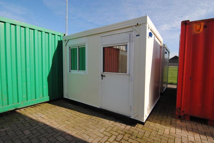 Kantoorunit loodskantoor 3 x 2,4 x 2,4 m. HS-1017 - 1024, Zakelijke goederen, Machines en Bouw | Keten en Containers, Ophalen of Verzenden