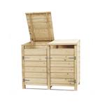Vuren houten dubbele containerkast (128 x 152 x 91 cm), Maison & Meubles, Armoires | Autre, Verzenden