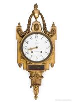 Horloge cartel - Pfluoger a Soleur -  Antique - Bois doré -