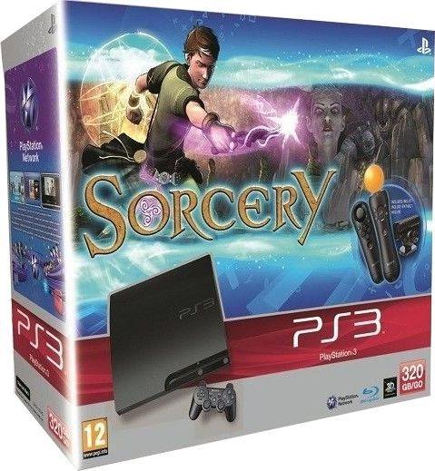 PlayStation 3 Slim 320GB Pack-Move & Sorcery Bundle, Games en Spelcomputers, Spelcomputers | Sony PlayStation 3, Ophalen of Verzenden