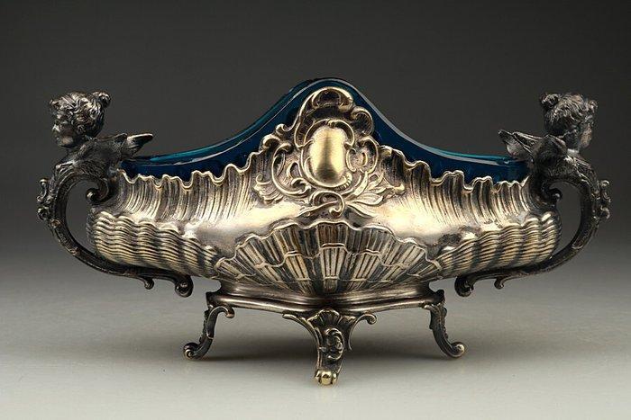 WMF / Geislingen - Jardinière - Plaqué(e) argent, Antiek en Kunst, Kunst | Designobjecten