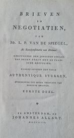 Laurens Pieter van de Spiegel - Brieven en negotiatien -, Antiek en Kunst