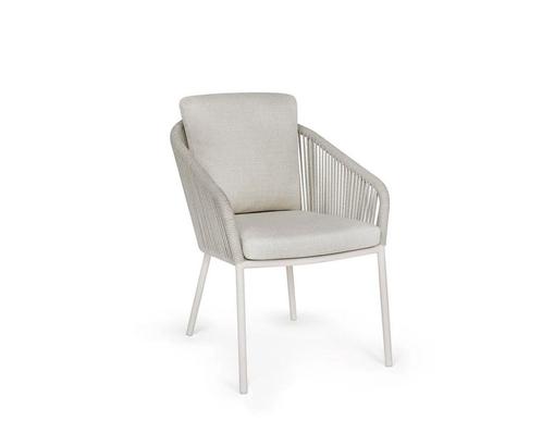 Suns Nappa tuinstoel Fishbone - camel - natural gravel |, Tuin en Terras, Tuinsets en Loungesets