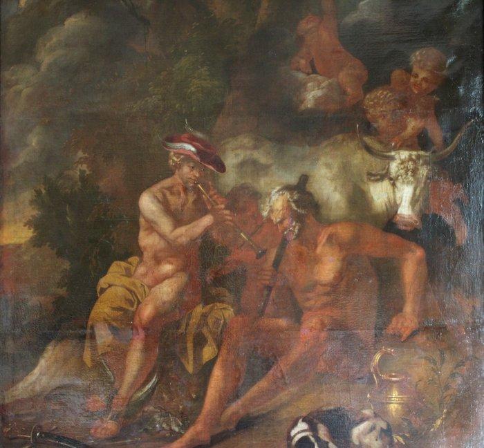 Cerchia di Hendrick de Somer (1607-1656) - Mercurio, Antiek en Kunst, Kunst | Schilderijen | Klassiek