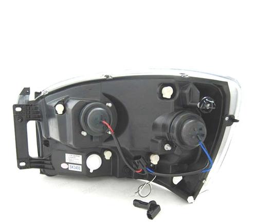 PHARES POUR DODGE RAM 06-08 DAYLIGHT LED NOIR, Auto-onderdelen, Verlichting, Verzenden
