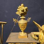 Pendule Empire Brons - 1800-1850 - Empire, Antiek en Kunst