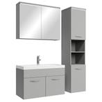 Badkamermeubel Set Paso 80 x 40 cm - Mat Grijs, Verzenden, Nieuw