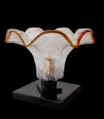 Tafellamp - Murano-kristal, gelakt metaal - SOBREMESA, Huis en Inrichting, Nieuw