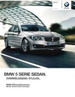 2014 BMW 5 SERIE SEDAN BROCHURE NEDERLANDS, Nieuw