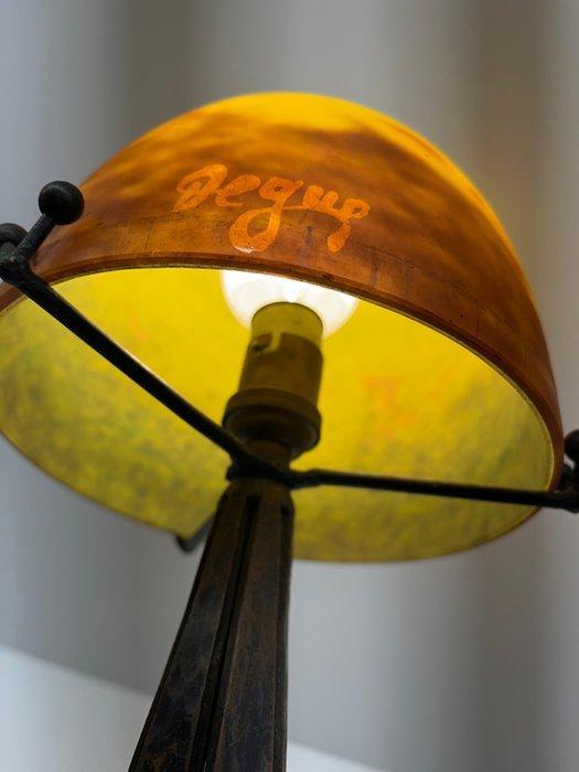 Degué - Tafellamp - IJzer, Glas - Pâte de verre, Antiek en Kunst, Kunst | Designobjecten