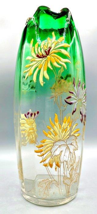 LEGRAS (1839-1916) Montjoye - Vaas - Art Nouveau vaas Olga, Antiek en Kunst, Antiek | Glaswerk en Kristal