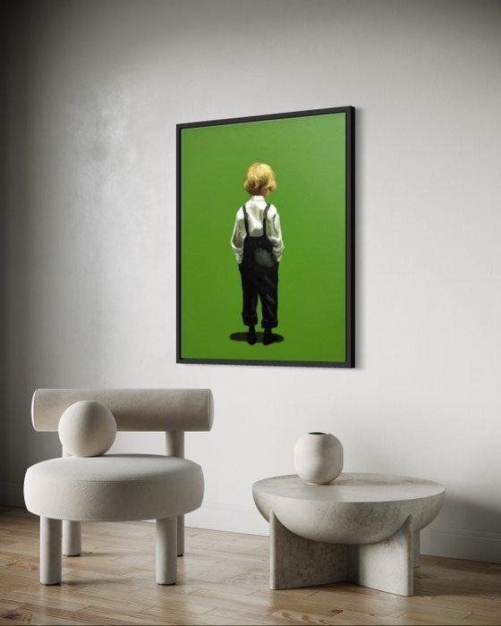 Houessou Koffins Bryan (1999) - L’envers de moi, Antiquités & Art, Art | Peinture | Moderne