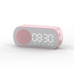 Alarm Klok Speaker - Spiegel FM Radio LED Snooze Wekker -, Audio, Tv en Foto, Verzenden, Nieuw