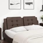 vidaXL Hoofdbordkussen 160 cm kunstleer bruin, Huis en Inrichting, Slaapkamer | Bedden, Verzenden, Nieuw