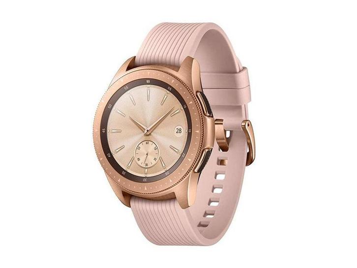 Samsung Galaxy Watch 42mm - GB - Rose Goud, Handtassen en Accessoires, Smartwatches, Zo goed als nieuw, Verzenden