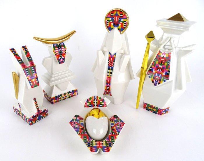 Alessi - Elena Salmistraro - sculptuur, Holyedrics - 0, Antiek en Kunst, Antiek | Meubels | Stoelen en Sofa's