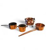 Set kommen (4) - Koper - Koperen set