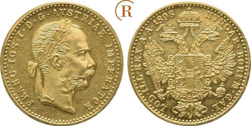 Dukat goud Wien 1898 Habsburg: Österreich: Franz Joseph I.., Timbres & Monnaies, Monnaies & Billets de banque | Accessoires, Envoi