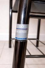 Nachtkastje (2) - gerookt glas, Chroom, Verguld messing -, Antiek en Kunst